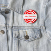 Ronde ventilator - rood button 5,7 cm (In situ)