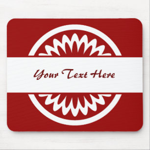 Ronde ventilator - Ruby Red Muismat