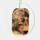 Ronde versiering Marley and Scrooge 2010 Keramisch Ornament (Links)