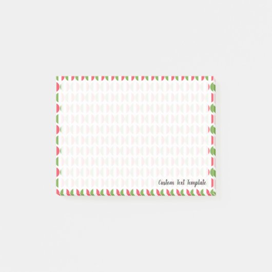 Ronde vlaggen van Italië Post-it® Notes (Voorkant)