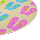 Ronde voor teenslippers met glazen snijwand (12 in snijplank (Hoek)