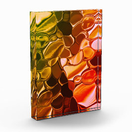 Ronde vormen die van rood naar groen migreren fotoblokken