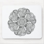 Ronde vormgeving muismat (Voorkant)