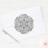 Ronde vormgeving ronde sticker (Envelop)