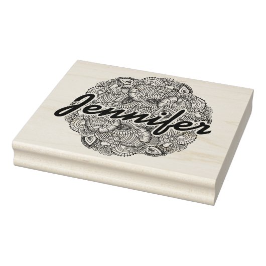 Ronde vormgeving rubberstempel (Stempel)