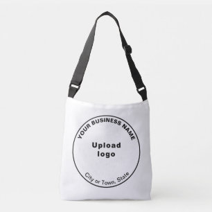 Ronde vormgeving voor zakelijk merk op Crossbody B Tas