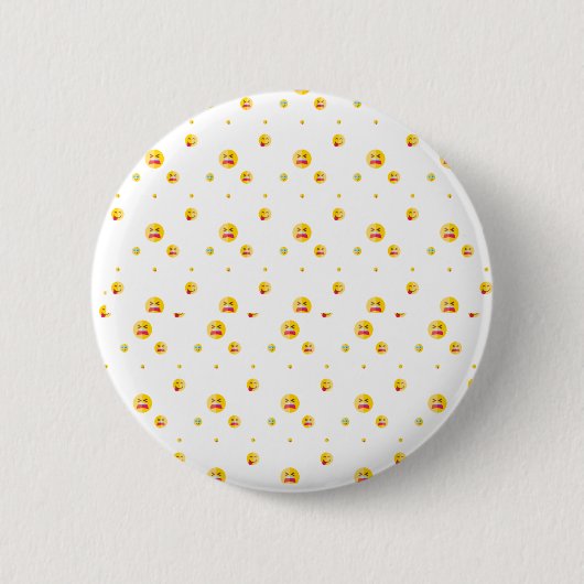 Ronde vrolijke afbeeldingen button 5,7 cm (Voorkant)