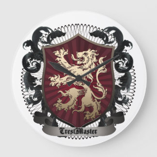 Ronde wandklok (groot)