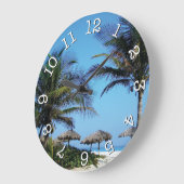 Ronde wandklok met doorsnede (Hoek)