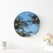 Ronde wandklok met doorsnede (Huis)