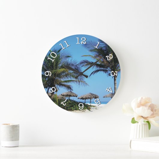 Ronde wandklok met doorsnede (Huis)