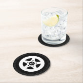 Ronde wielband en velgnieuw onderzetter (Insitu)