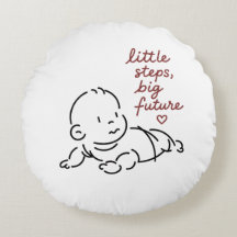 Ronde Worpkussen – Cute Minimalistische Kinderkame