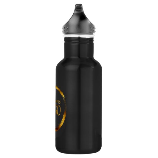 Ronde zakelijke Logo Waterfles (Rechts)