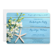 Ronde Zeester Bachelorette Feest Uitnodigingen