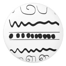 Ronde, zwarte en witte flacon