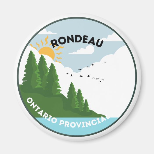 Rondeau Ontario Provincial Park Magnet (Voorkant)