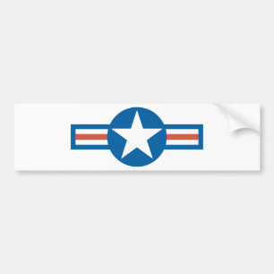 Rondeel van de VS Bumpersticker