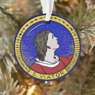Rondeel van St. Viator van Lyon de catecheet (LD 0 Ornament
