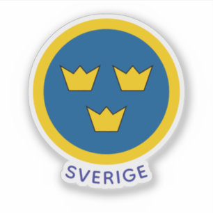 Rondeel van Zweden Sticker