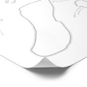 Rondeilanden en Iles Rondes van de VS en Canada Poster (Hoek)