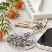 Rondel met Johannes de Doper Sleutelhanger (Voorkant Rechts)