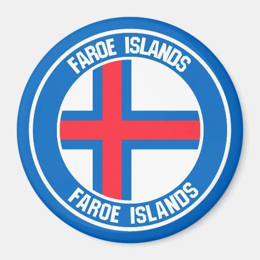 Rondemailm van de Faeröer Magneet (Voorkant)