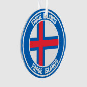 Rondemailm van de Faeröer Ornament (voorkant)