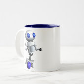 RONDER DRINK KOFFIE TWEEKLEURIGE KOFFIEMOK (Voorkant links)