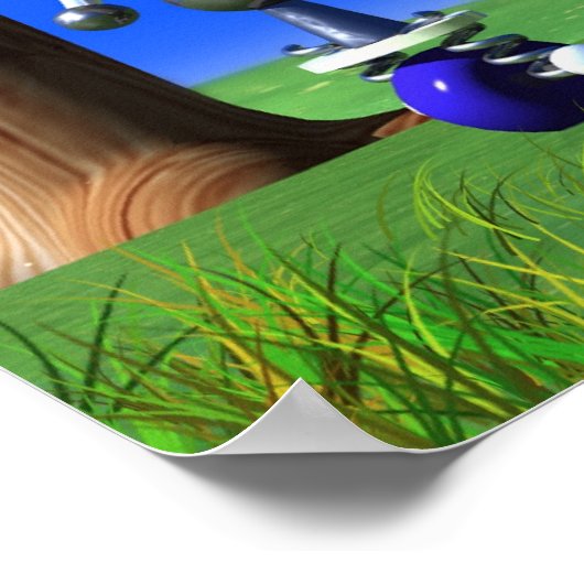 RONDER EEN WORM TE KIJKEN POSTER (Hoek)