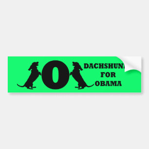 rondes voor Obama Bumpersticker