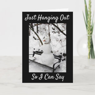 **RONDHANGEN OM GELUKKIGE VERJAARDAG TE ZEGGEN** KAART