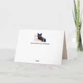 rondhangen rond wenskaart kaart (Achterkant)