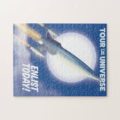 Rondje het universum! Aanbieden vandaag! Legpuzzel (Horizontaal)