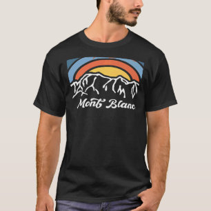 Rondje Mont Blanc Chamonix Frankrijk Italië Zwitse T-shirt