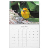 Rondkalender voor achtertuin kalender (Mar 2027)