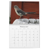 Rondkalender voor achtertuin kalender (Feb 2027)