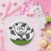 Rondkoeien Papieren Bordje (Feest)