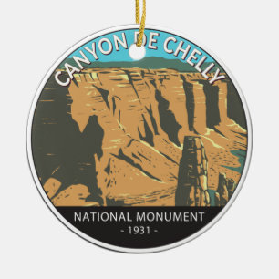 rondleiding Canyon De Chelly Keramisch Ornament