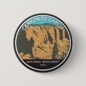  rondleiding Canyon De Chelly Ronde Button 5,7 Cm (Voorkant)