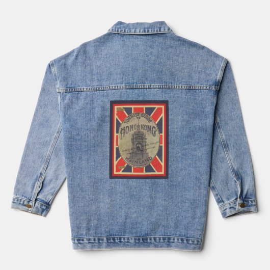  rondleiding naar Hongkong met Unievaartuig Denim Jacket (Achterkant)