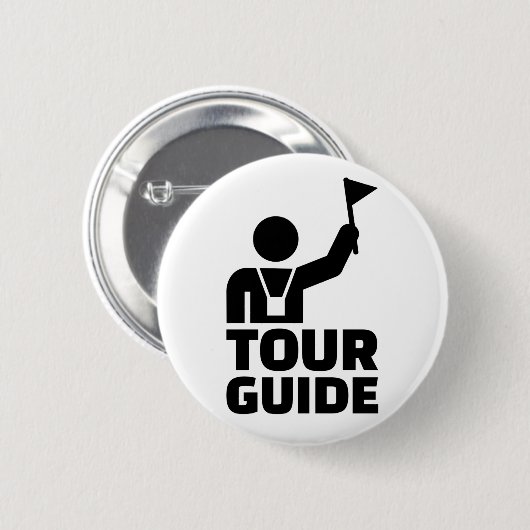 Rondleiding Ronde Button 5,7 Cm (Voorkant /achterkant)