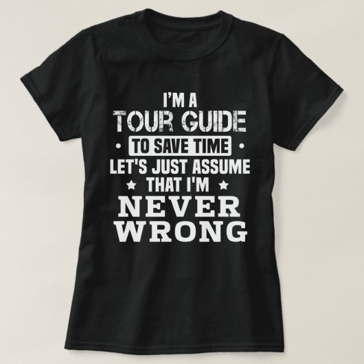 Rondleiding T-shirt (Design voorkant)