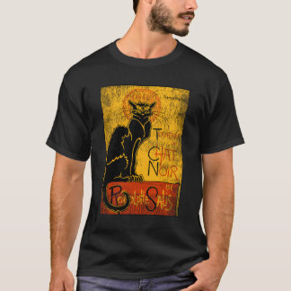 rondleiding van de kat noir zwarte kat voor hallo t-shirt