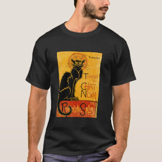 rondleiding van de kat Noir zwarte kat voor hallo T-shirt
