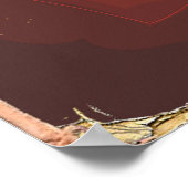 Rondleiding van het Universe  science fiction post Poster (Hoek)