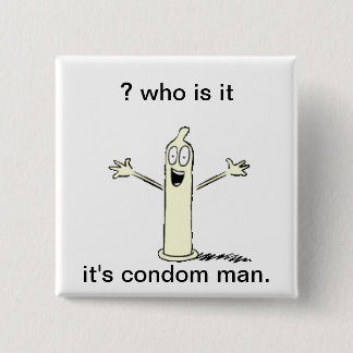 rondleiding vierkante button 5,1 cm