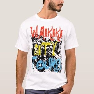 RONDLEIDINGEN IN WAIKIKI CITY T-SHIRT