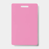 Rondleidingsgids Foto ID Roze Badge (Achterkant)
