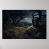 Rondloop op het wikkelpad door bossen poster (Voorkant)